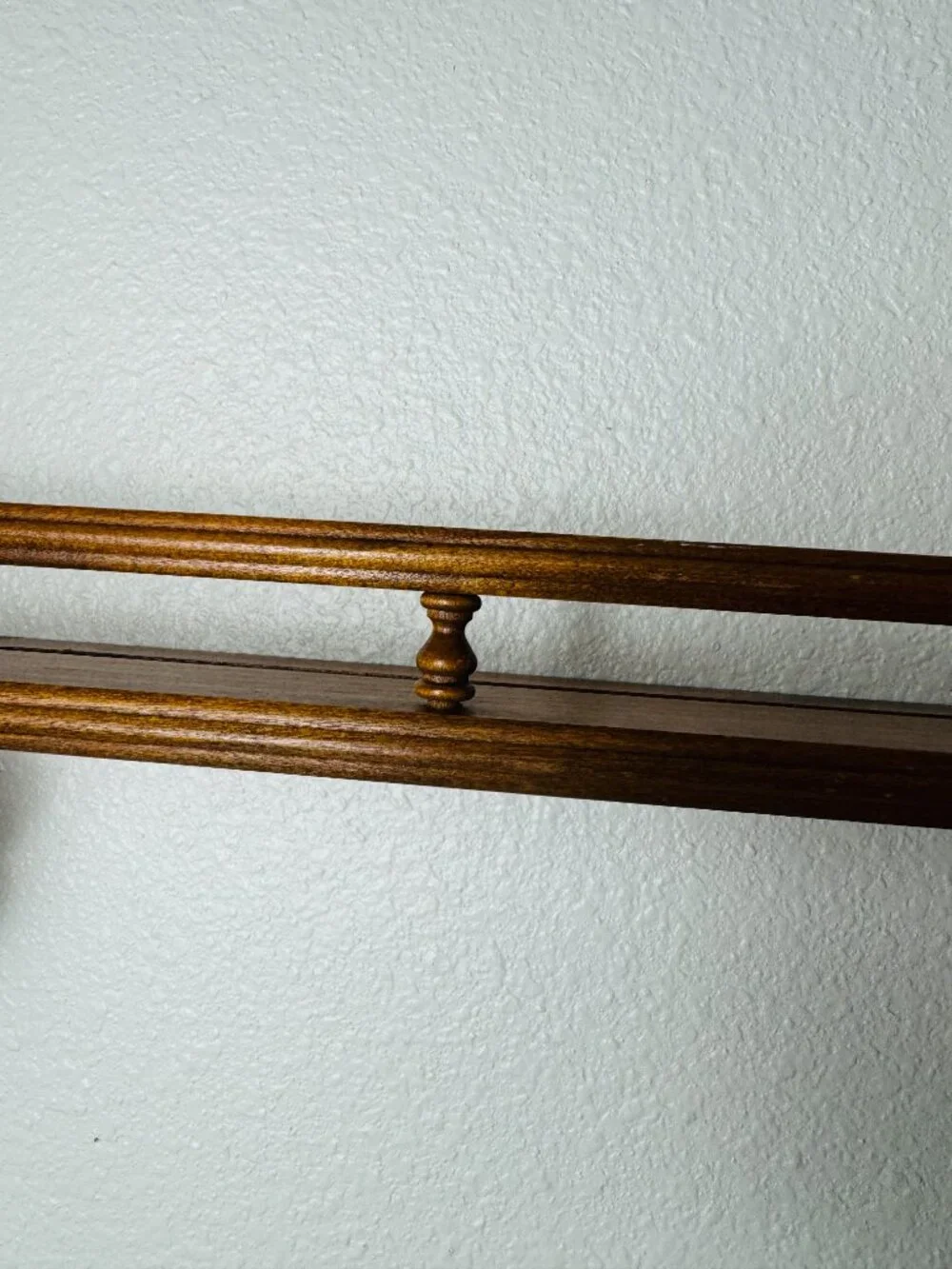 Vintage Wood Shelf Display Balustrade 24